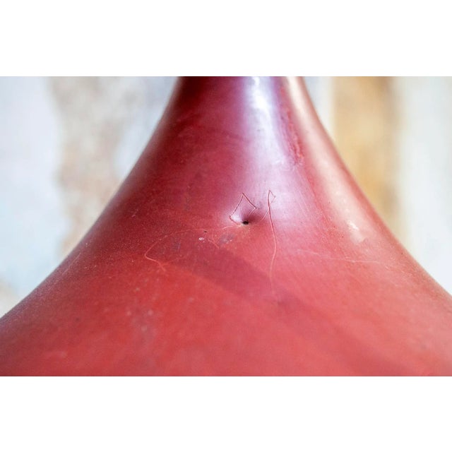 Red Industrial Ceiling Lamp by Sergio Mazza, Italy, 1960s For Sale - Image 8 of 9