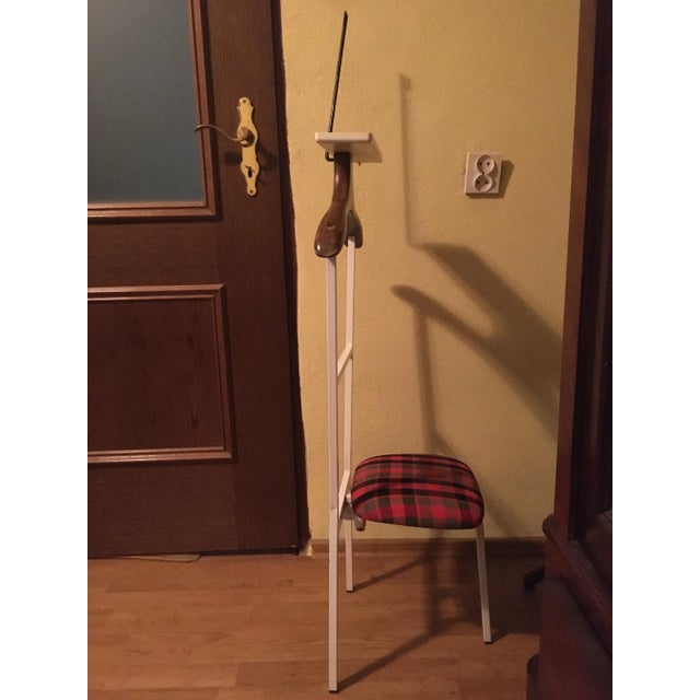Valet Stand with Seat, 1950s For Sale - Image 3 of 18