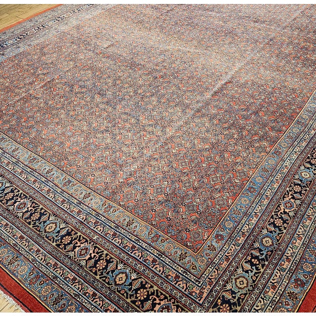 Persian Early 20th Century Bidjar Rug For Sale - Image 3 of 18