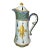 Share Antique Desvres French Faience Chocolate Pot With Breton & Decor Riche Border For Sale