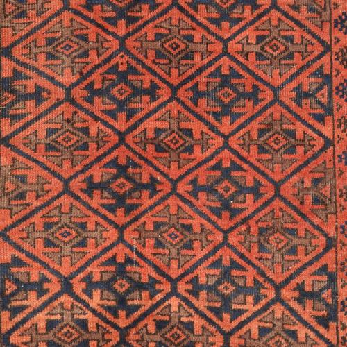 Middle Eastern Beluchi Rug For Sale - Image 4 of 8