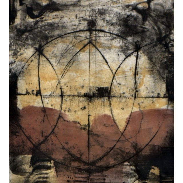 Earth Tones - Abstract Lithograph, 10/60 For Sale - Image 4 of 7