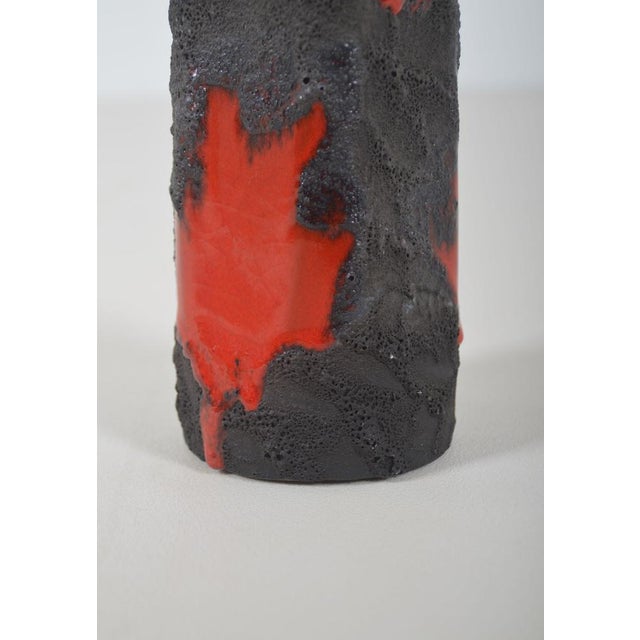 1970s Fat Lava Vase from Marei Keramik, West Germany, 1970s For Sale - Image 5 of 8