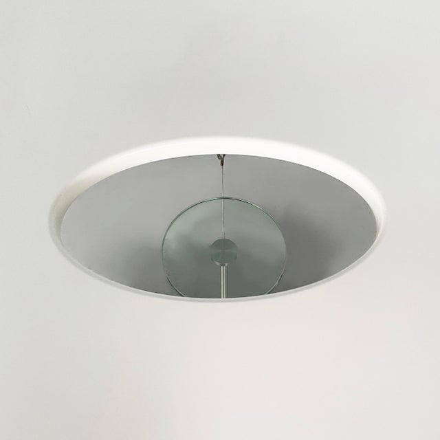 Metal Italian Modern Dining Table with Glass Vase by Andrea Branzi for Design Gallery Milano, 2006 For Sale - Image 7 of 18