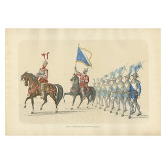 H. Jenny, Swiss Procession, 1855, Paper For Sale