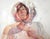 This artwork presents a dual portrait, capturing the interplay of identity and emotion through soft, fluid brushwork. The...