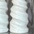 Vintage Glazed Ceramic Twist Table Lamps - a Pair For Sale - Image 11 of 14