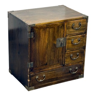Gump’s Japanese Tansu-Inspired 'Ko-Tansu" Mini Cabinet For Sale