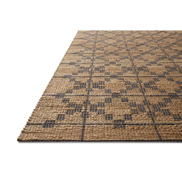 Contemporary Chris Loves Julia x Loloi Judy Natural / Graphite 2'-3" x 3'-9" Accent Rug For Sale - Image 3 of 6