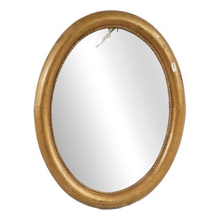 Antique Oval Gilded Frame For Sale