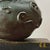 Turquoise Vintage Monumental Modernist Sculptural Three-Spout Stoneware Vessel, Signed For Sale - Image 8 of 10