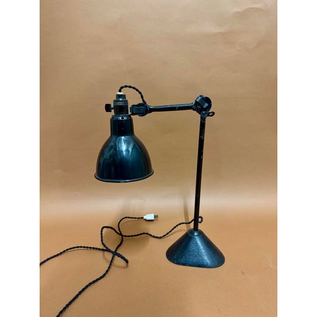 Mid-Century Modern Model 205 Ravel Gras Lamp from Ravel Clamart, 1932 For Sale - Image 3 of 7