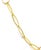 Mid 20th Century Open Link 18k Yellow Gold Long Chain Necklace For Sale In Miami - Image 6 of 8