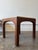1960s Pair of Mahogany and Travertine Tables Attributed to John Keal for Brown Saltman For Sale - Image 10 of 12