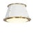 The cone shaped silhouette and natural brass accents of this piece make for an elegantly modern fixture. Install the...