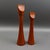 Vintage Dansk Jens Quistaard Denmark Teak Wood Salt & Pepper Mill Set - a Pair For Sale In Miami - Image 6 of 10