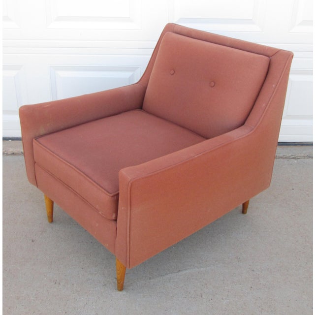 Mid 20th Century Mid Century Modern Low Slipper Lounge Chair For Sale - Image 9 of 15