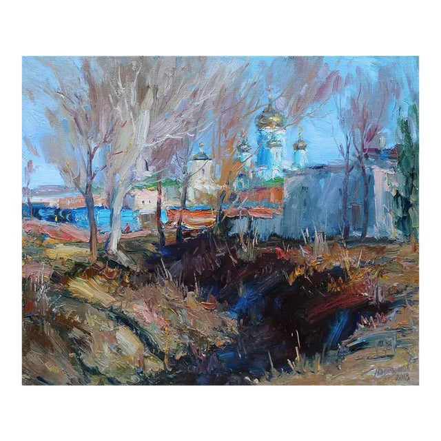 Yuriy Demiyanov, Before Winter, 2019, Oil on Canvas For Sale