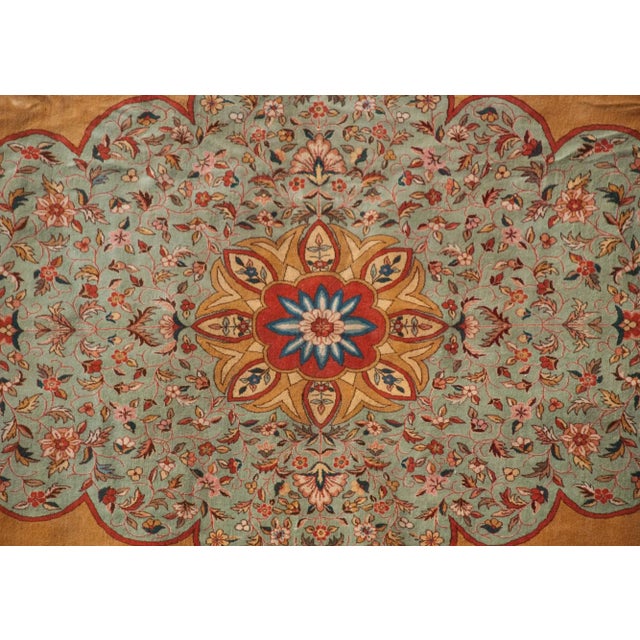 1960s Vintage Tabriz Design Rug - 16' X 22' For Sale - Image 5 of 6