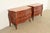 Paul Sormani Paul Sormani Style Antique French Provincial Louis XV Kingwood Inlaid Marquetry Marble Top Commodes With Mounted Ormolu | Pair For Sale - Image 4 of 15