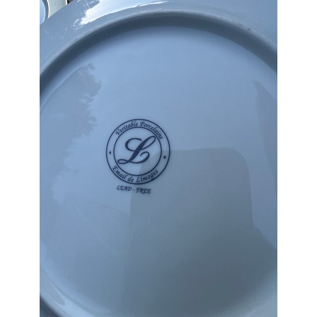 1970s Limoges Hot Air Balloon Plates Set of 4 For Sale In Atlanta - Image 6 of 7