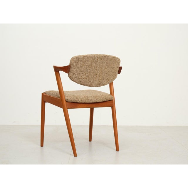 Teak Chair Model 42 by Kai Kristiansen for Schou Andersen, 1960s For Sale - Image 6 of 18