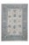 Blue Early 21st Century Blue & Green Floral Design Handwoven Wool Turkish Oushak Rug 9'6" X 13'10" For Sale - Image 8 of 8