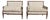 Pair of Antique French Louis XVI Style Upholstered Loveseats, Circa 1950s For Sale