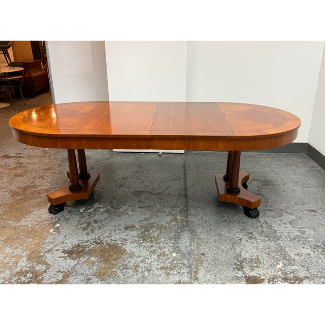Design Plus Gallery presents the Palladian Extension Pedestal Dining Table from Baker Furniture. This neoclassical dining...