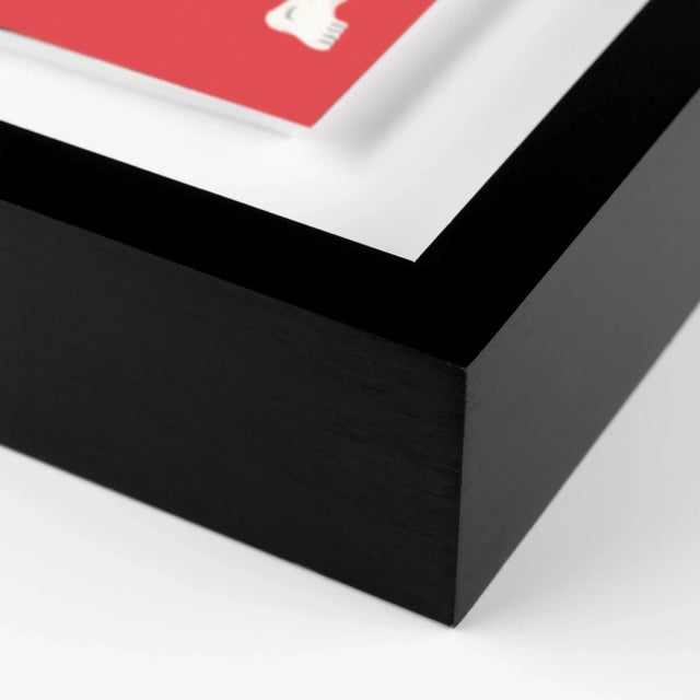 Choreography by Cedric Pierre-Bez, Art Print in Black Frame, Medium Overall Size: 36x28 Frame Color: Black