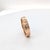 Metal Cartier "Love" Ring With a Single Diamond in 18k Rose Gold - Size 6.75 For Sale - Image 7 of 10