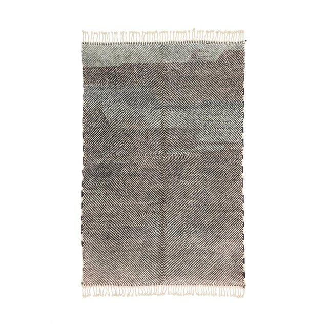 Hand-Knotted Wool Rug by Azele Studio For Sale - Image 10 of 10