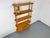Brown Mid-Century Modernist Shelving Unit, 1950s For Sale - Image 8 of 10