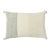 Modern Chic Wool and Cotton Pillow With Geometric Pattern in Ivory For Sale