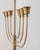 Metal Vintage Italian Floor Lamp in Onyx and Golden Brass, 1950s For Sale - Image 7 of 13