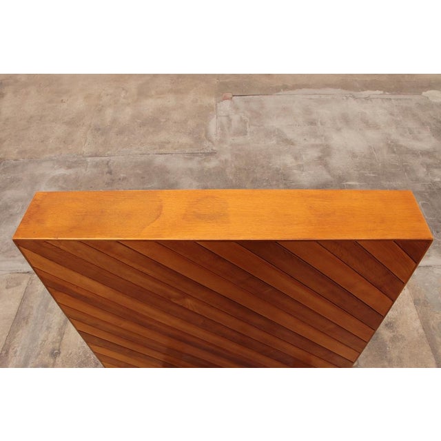 Modular Beech Room Dividers with Benches, Italy, 1970s, Set of 4 For Sale - Image 12 of 18