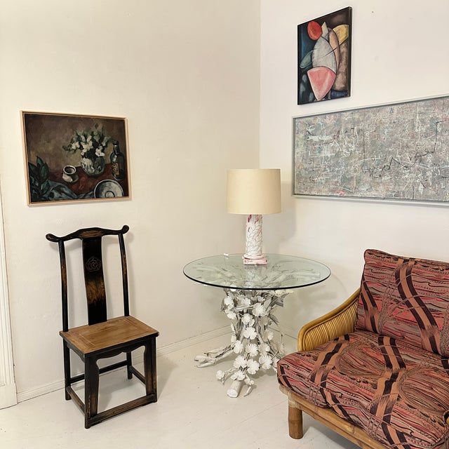 Beige Pavel Roucka, Still Life, 1986, Oil on Canvas For Sale - Image 8 of 10