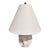 Organic Modern White Glaze Bora Table Lamp For Sale