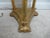 1970s Vintage French Regency Gold Gilt 3 Tier Shelf Floor Lamp For Sale - Image 5 of 12