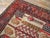 Charming Ivory Background and Red Border With Allover Pattern Antique Persian Rug For Sale - Image 4 of 8