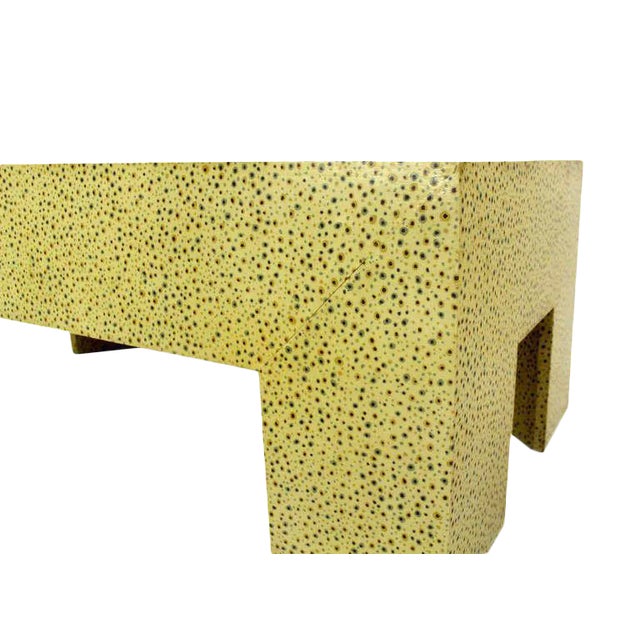 Mid century modern studio made rectangle shape coffee table. Made in the mid 20th century.