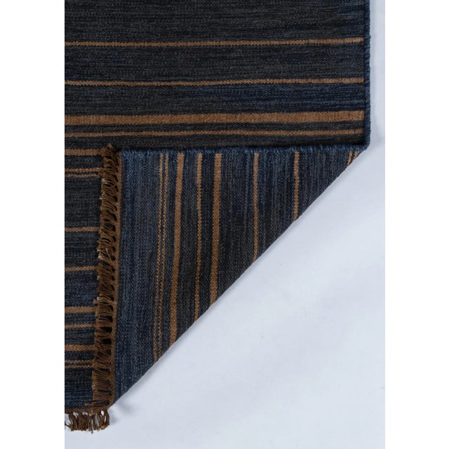 2020s Mahi Tanay Indigo 3'6" X 5'6" Area Rug For Sale - Image 5 of 6