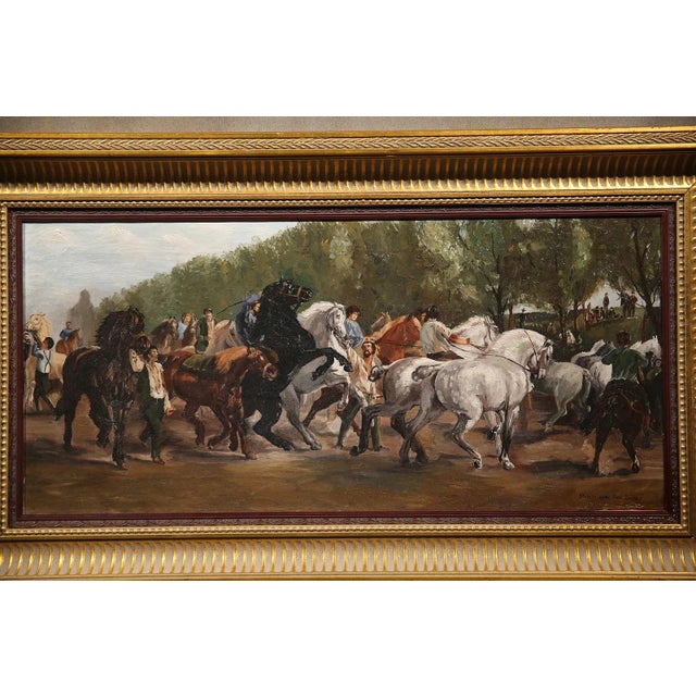 After Rosa Bonheur frame: 21" x 31"