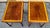 Late 20th Century Pair Thomasville Chinese Chippendale Crossbanded Mahogany Faux Bamboo Side Tables For Sale - Image 5 of 12