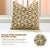 Not Yet Made - Made To Order Fabdivine Indian Block Print Cushion Cover 14x36 Inch Thick Linen-Madhubala For Sale - Image 5 of 5