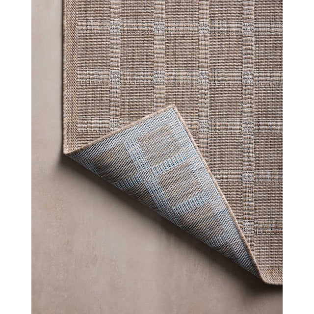 2020s Amber Lewis x Loloi Topanga Natural / Bone 18" x 18" Sample Rug For Sale - Image 5 of 5