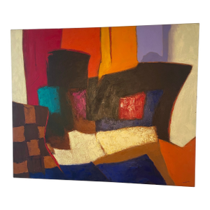 “Serie Abstracto, 2001”, Oil on Canvas, Carlos Cadavid (B. 1946) (Signed)