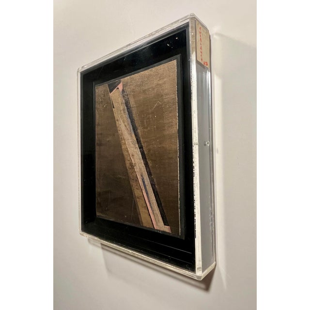 Original 1980s Michelle Knoblauch Abstract Mixed Media Acrylic Painting #78 For Sale - Image 4 of 11