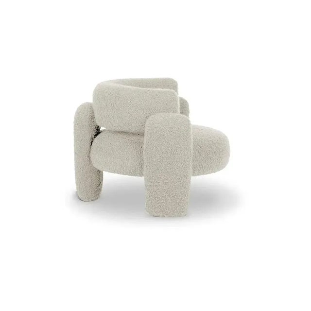 Contemporary Embrace Cormo Chalk Armchair by Royal Stranger For Sale - Image 3 of 9