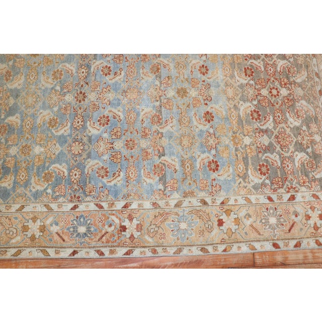 Textile Persian Antique Herati Malayer Rug - 4'6" x 6'5" For Sale - Image 7 of 8